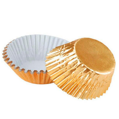 Capacillos mini oro metalizado